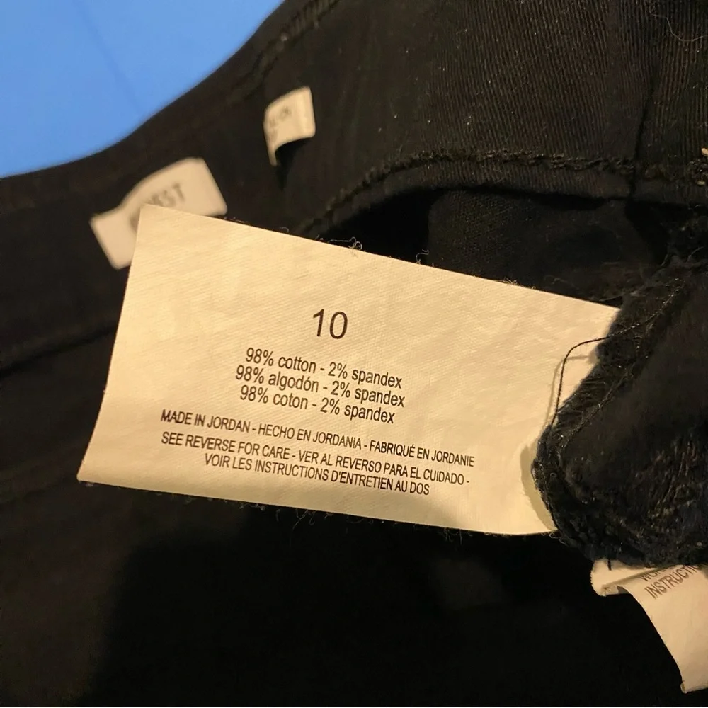 20. Nine West Classic Heidi Pull-On Crop Black Pants - Picture 6 of 8